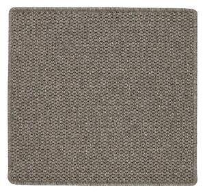 Vopi koberce Kusový koberec Nature hnedý štvorec - 300x300 cm
