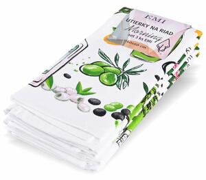 Utierky na riad Olive Oil set 3 ks EMI