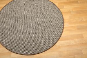 Vopi koberce Kusový koberec Nature svetle béžový okrúhly - 200x200 (priemer) kruh cm