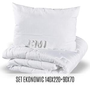 Set predĺženej prikrývky a vankúša Ekonomic 140x220 70x90 EMI