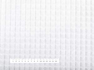 Biante Dekoračná obliečka na vankúš Minky kocky MKK-001 Biela 50 x 70 cm