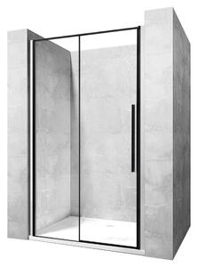 Rea - Sprchové dvere Solar - čierna/transparentná - 100x195 cm L/P