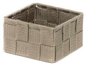 Úložný organizér Compactor TEX 12 x 12 x 7 cm, hnedá