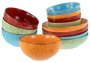 SADA MÍS, keramika, 12-dielne Creatable - Misky & misy, Online Only