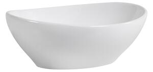 Cerano Giorgio, keramické umývadlo na dosku 410x330x150 mm, biela lesklá, CER-CER-428413