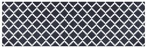 Protiskluzový běhoun Home Black White 103156-50x150