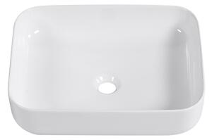 Cerano Vizo, keramické umývadlo na dosku 500x390x130 mm, biela lesklá, CER-CER-428434