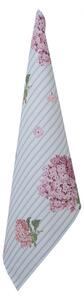 Bavlnená utierka s kvety hortenzie Vintage Grace I - 50*70 cm - Clayre & Eef