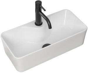 REA - Umývadlo na dosku Mery 50,5x25 - biela