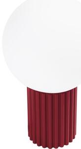 Sollux SL.1751 - Stolná lampa HALO 1xG9/8W/230V pr. 12 cm červená