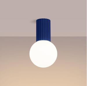 Sollux SL.1738 - Kúpeľňové stropné svietidlo HALO 1xG9/8W/230V IP44 modrá