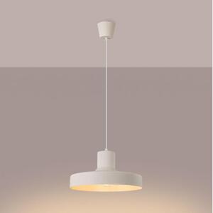 Sollux SL.1704 - Luster na lanku BILO 1xE27/15W/230V pr. 35 cm krémová