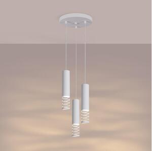 Sollux SL.1689 - Luster na lanku LAMI 3xGU10/10W/230V biela