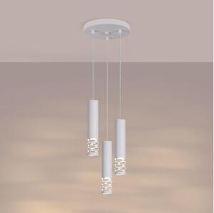 Sollux SL.1694 - Luster na lanku LIRO 3xGU10/10W/230V biela