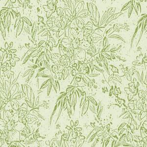 MINDTHEGAP Cherry Orchard Green - tapeta
