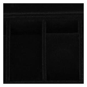 SPRINGOS Škatuľka na hodinky SPRINGOS COBALT 6 čierna/čierna