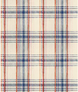 MINDTHEGAP Seaport Plaid Cream - tapeta