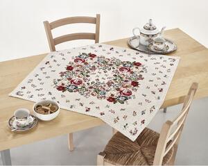 Gobelínový obrus na stôl Chenille IT113 Farba Viacfarebná Rozmery 90x90 cm