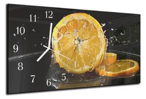 Nástenné hodiny ovocia 30x60cm XXXIII - plexi