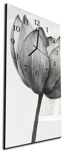 Nástenné hodiny kvet 30x60cm XXXI - plexi
