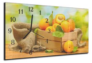 Nástenné hodiny ovocia 30x60cm VII - plexi