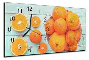 Nástenné hodiny ovocia 30x60cm IL - plexi