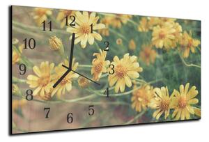 Nástenné hodiny kvet 30x60cm XXIII - plexi