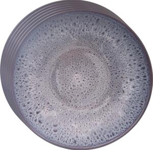 Orion Sada keramických hlbokých tanierov Glaze fialová 20,5 cm, ks