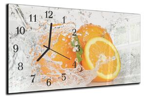 Nástenné hodiny ovocia 30x60cm XLIII - plexi