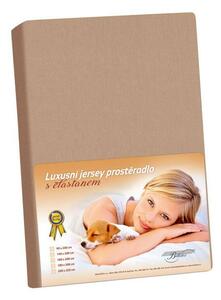 Jersey prestieradlo s elastanom, 140 x 200 cm, 140 x 200 cm