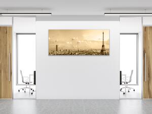 Obraz sklenený Eiffel Paris - 30 x 40 cm
