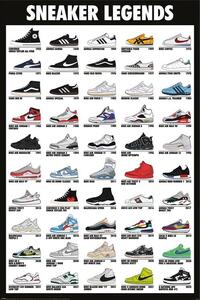 Plagát, Obraz - Sneaker Legends