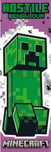 Plagát, Obraz - Minecraft - Creeper, (53 x 158 cm)