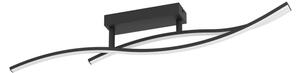 Eglo 901206 - LED Stropné svietidlo GRISOLIA LED/12W/230V 4000K čierna