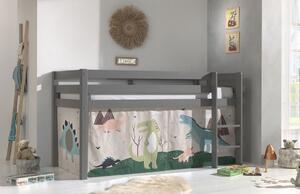 Detský záves k posteli 196,5x86,5 cm Dino - Vipack