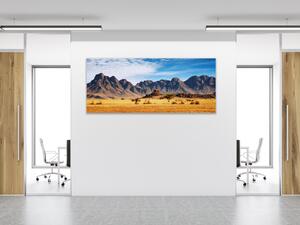 Obraz sklenený púšť Namíbie - 50 x 100 cm