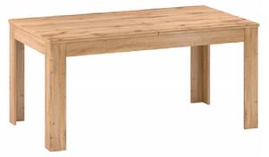 TEMPO Rozkladací jedálenský stôl, dub apalačský, 160-200x90 cm, PUSAN S