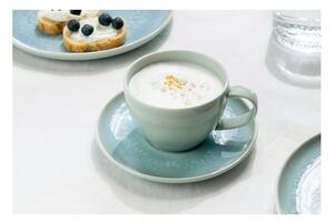 Modrý/tyrkysovomodrý porcelánový hrnček na cappuccino 250 ml Like Crafted – like | Villeroy & Boch