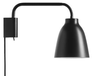 FRITZ HANSEN Nástenná lampa Caravaggio, Black