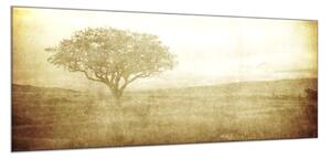 Obraz sklenený strom na plátne - 50 x 100 cm