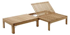FRITZ HANSEN Záhradná pohovka Riviera, Teak