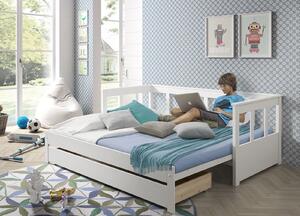 90x200 cm | Rozkladacia detská posteľ so zásuvkou Pino PIKB-PIRB9114