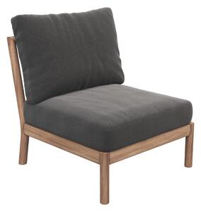 FRITZ HANSEN Stredný modul pohovky Tradition, Charcoal