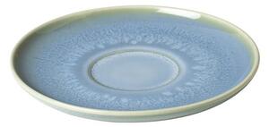 Tyrkysovomodrý porcelánový tanierik Villeroy & Boch Like Crafted, ø 15 cm