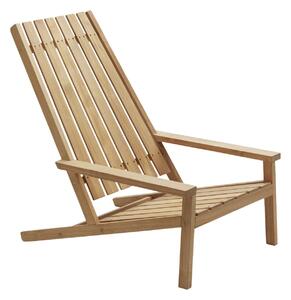 FRITZ HANSEN Záhradné kreslo Between Lines, Teak