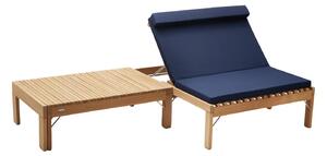 FRITZ HANSEN Podsedák pre záhradnú pohovku Riviera, Marine