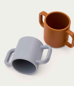 LILI set dvoch detských šálok Oranžová