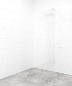 Sprchová zástena Walk-in 90 cm SAT vo farbe profilu biela SATBWI90ZAVB