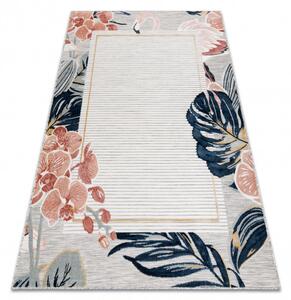 Dywany Łuszczów Kusový koberec Botanic 65240 Flamingo grey – na von aj na doma - 78x150 cm