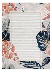 Dywany Łuszczów Kusový koberec Botanic 65240 Flamingo grey – na von aj na doma - 157x220 cm